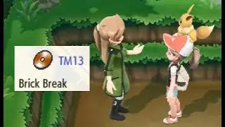 Pok&eacute;mon: Let's Go, Eevee! // TM13 Brick Break Location