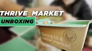 Thrive Market | Unconventional Unboxing | Vegan Snacks | Tasty or Disgusting?