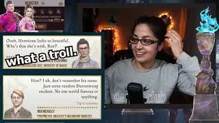 Triwizarding Secrets Pt 1 Dialogue + Reaction 😳 TWO new characters, lots of trouble!