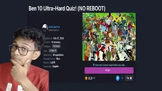 Attempting The ULTRA-HARD, ULTIMATE Ben 10 Quiz...