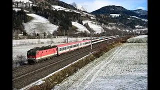 Bahnverkehr in Rottenmann am 21.11.24 - 