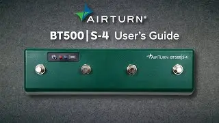 AirTurn BT500|S-4 User's Guide