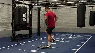 Single Leg Front Pogo Hop To Plate