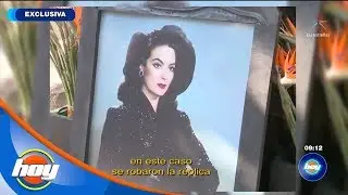 Saquean tumba de María Félix | Hoy