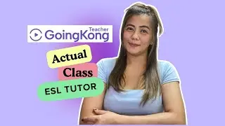 GoingKong Actual Class | Taiwanese Student | ESL Teacher Chloe Vee
