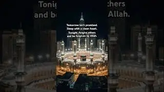 🌙 Sleep with Peace | Qur&rsquo;an Recitation & Night Reminder #Quran #IslamicShorts #Reminder