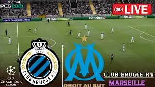 🔴 Club Brugge KV vs Marseille | UEFA Champions League 2026 | Gameplay Simulator