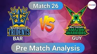 CPL 2020 Match 26 Barbados Tridents vs Guyana Amazon Warriors Pre Match Analysis