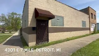 4301 E 7 Mile Rd, Detroit, MI - Real Estate Video Tour by Ryan Maceri at Keller Williams
