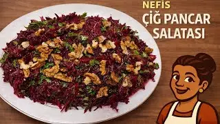 Çiğ Pancar Salatası Tarifi / Vitamin Deposu ,Ferah Ve Çok Lezzetli ❤️Renkli Yemekler 
