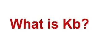 Equilibria 6: Chemistry of the Base Dissociation Constant Kb