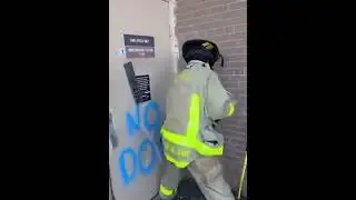 🚪 How to Break Down a Metal Door in an Emergency!