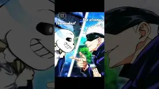 Theres no way GEGE secretly like undertale 🤯 (Part 1) #jjk #undertale #sans #gojo #shorts
