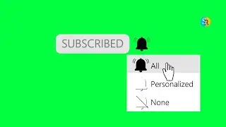 Top 10 Subscribe Button Green Screen | Green Screen subscribe button |(No Copyright) 2025 #S2R Gyan