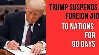 TRUMPS FOREIGN AID FREEZE.|JOBS ON THE LINE| LIVES AT RISK.