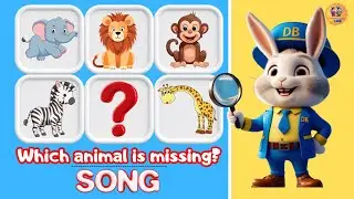 Detective Bunny - Where is the Missing Panda? | Fun Animal Song for Kids