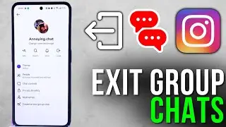 Leave Instagram Group Chats Without Anyone Noticing!