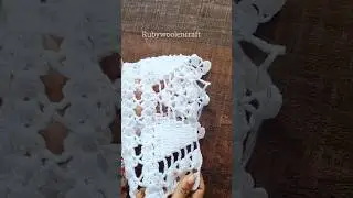 woolen craft door hanging simple and easy # #crochet #toranpattern #shortsviral #shots