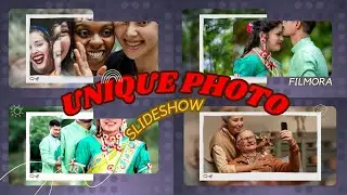 Unique Photo Slideshow: Filmora 13 Tutorial
