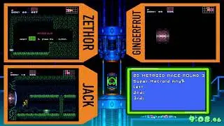 2D Metroid Race Round 3 - Super Metroid