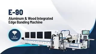 Top Rated E-90 Aluminum-Wood Edge Banding Machine for Sale in United Kingdom the UK