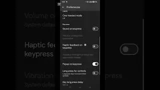 how to turn off keyboard vibration on Android #keyboard sound on /off#short video #mobile#tech