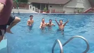 BANI HAMADA BERSAMA TIM BERENANG DI RUMAH OWNER ECO RACING BANDUNG