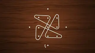 Small and Easy rangoli designs | 5 to 1 dots | new rangoli | rangoli | kolam | muggulu