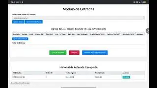 Manejo de inventario Zendra