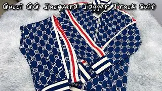 Gucci GG Jacquard Jogger Track Suit 2023 Review