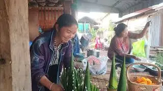 ประกอบบายศรีพรุ่งนี้วันพระ#บายศรี 
