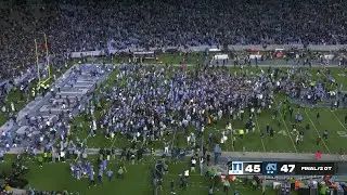 North Carolina fans STORM THE FIELD after a 2OT thriller vs. Duke 😤 | ESPN College Football