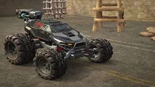 Futuristic Monster Car Battle Gameplay | Extreme Action Game