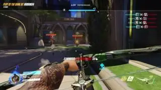 First video-Overwatch Hanzo kill feed
