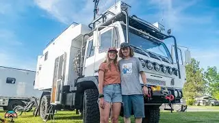 DIY Military Vehicle Turned Tiny House on Wheels