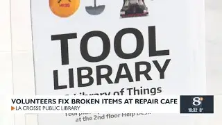 Volunteers fix broken items at Repair Cafe