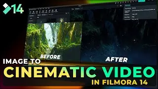 How to Create a Dreamy Night Scene from a Daytime Photo | Filmora 14