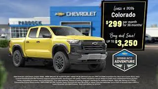 Save on Chevy Colorado this May at Paddock