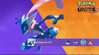 Greninja Use surf Gameplay | Pokemon unite