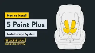 Cosatto 5 Point Plus Anti-Escape System - How to install