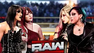 Полный матч Риа Рипли и Айо Скай против Аски и Кайри Сэйн | WWE RAW