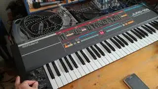 Rollin ans scratchin   Juno106 boss mt2 Roland Tr8