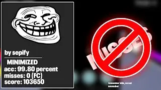 TROLLING FULL COMBO ON MINIMIZED (99.80 PERCENT)(FUNKY FRIDAY)