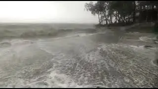 cyclone Yash | impact at Chandipur sea beach 🔥