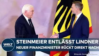AMPEL-AUS: Bundespräsident Steinmeier entlässt Christian Lindner! Nachfolger rückt direkt nach