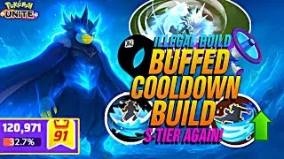 BUFFED URSHIFU BECOMES THE S-TIER WATER GOD WITH ILLEGAL ZERO COOLDOWN META BUILD!🔥 | Pokemon Unite