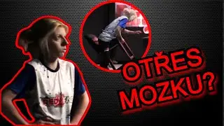 EXTRÉMNĚ AGRESIVNÍ ADÉLA! DOSTALA PŘES HUBU! MĚLA OTŘES MOZKU?