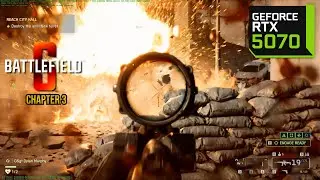 Battlefield 6 Campaign Chapter 3 - No Commentary - RTX 5070 Overkill Settings