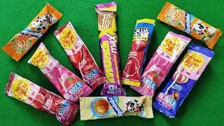 Candy lollipop and sweet | Yummy Rainbow Lollipop unpacking satisfying ASMR video 