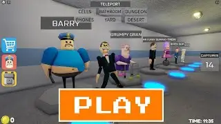 LIVE | PLAYING As All NEW Barry MORPHS And USING POWERS - [NEW] ROBLOX BARRY'S PRISON RUN V2 (OBBY)